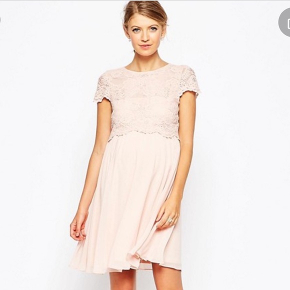 asos maternity skater dress